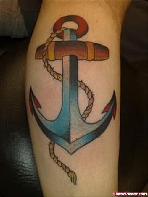 Anchor Tattoos on Hand
