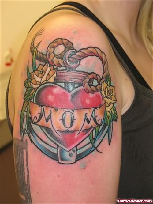Anchor Tattoo For Mom