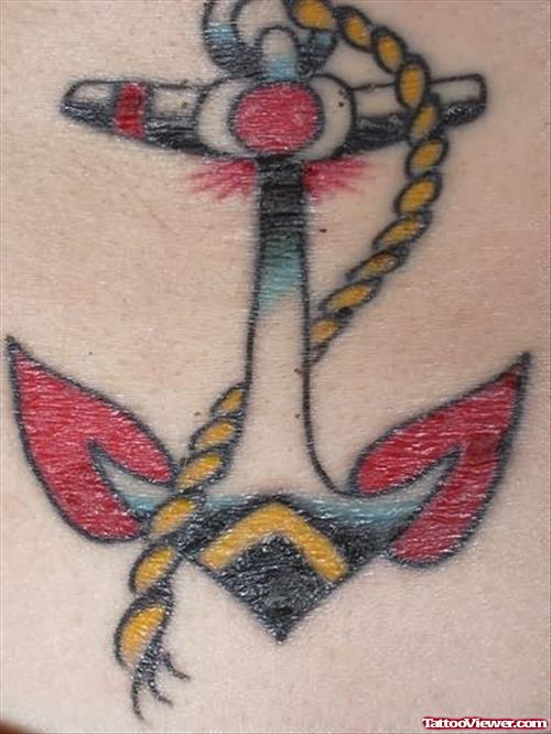 Anchor Symbol Tattoo