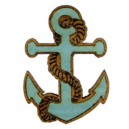 Rope And Anchor Tattoo Design