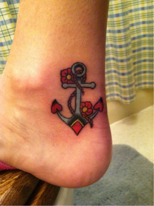 Anchor Tattoo By Aiko Vampire
