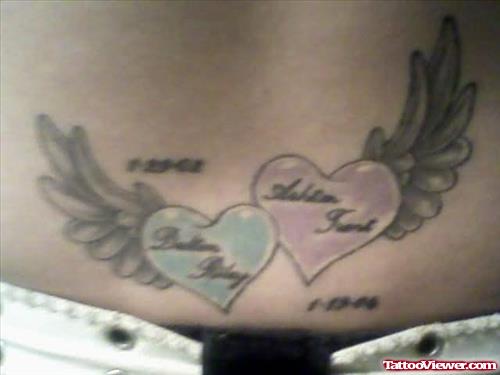 Crazy Angel Tattoo