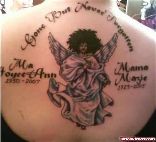 Angel Remember Tattoo