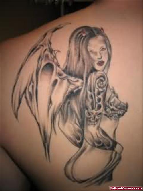 Angel Devil Wings Tattoos