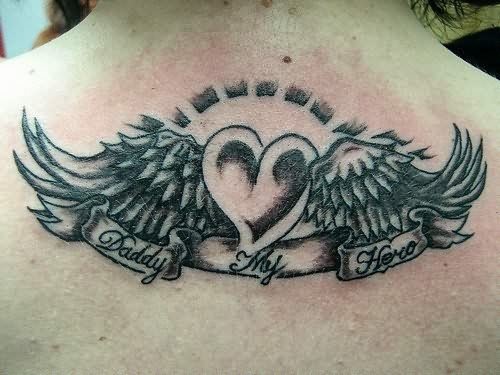 Heart Angel Tattoo