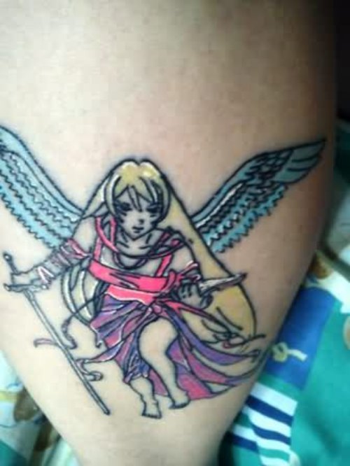 My New Angel Tattoo