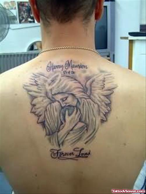 Angel Animated Tattoo Picture