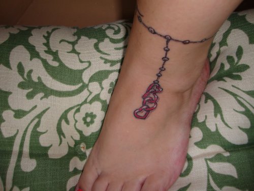Bracelet Ankle Tattoo