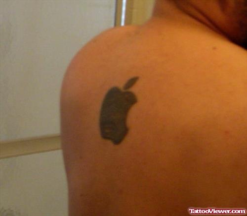 Bite Apple Logo Tattoo