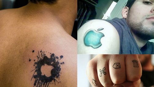 Apple Tattoos Designs For Guys