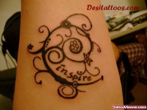 New Arabic Tattoo On Arm