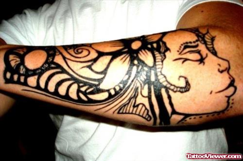 Nice Left Arm Tattoo