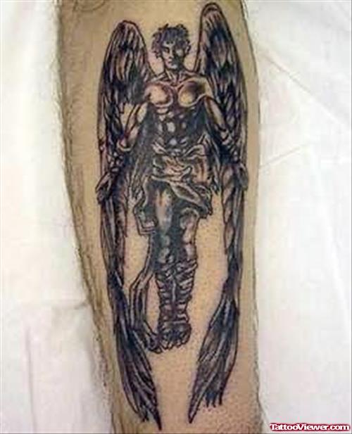Wings Tattoo On Arm