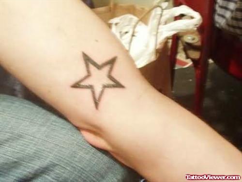 Star Amazing Tattoo On Arm