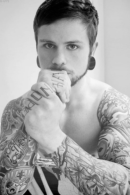 Man With Arm Tattoos