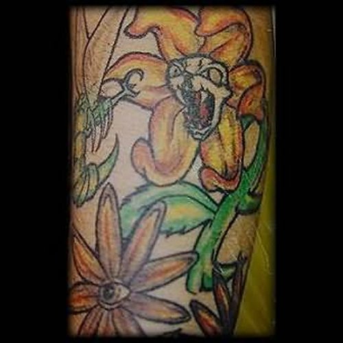 Flowers Tattoos On Arm