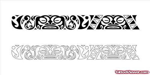 Latest Maori Armband Tattoo Design