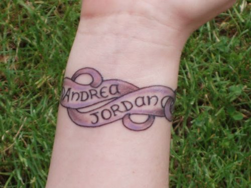 Banners Armband Tattoo For Girls