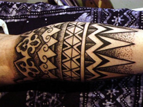 Dark Ink Armband Tattoo