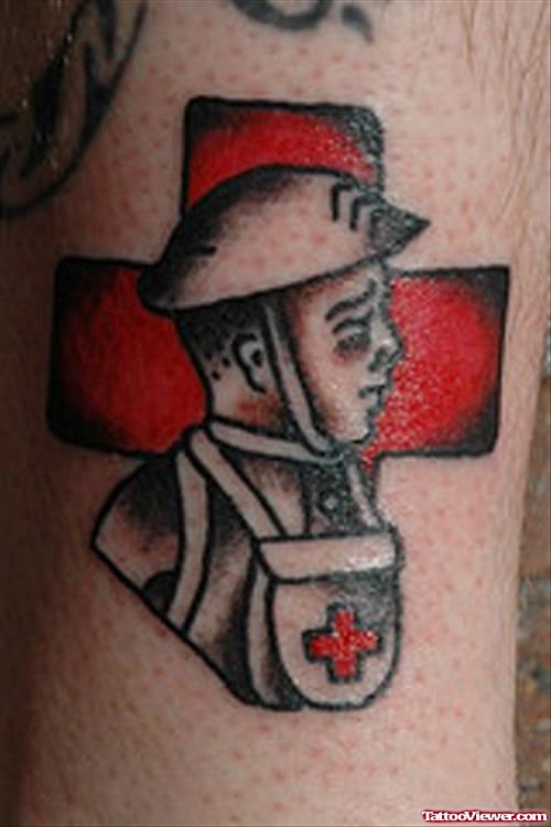 Army First Aid Tattoo