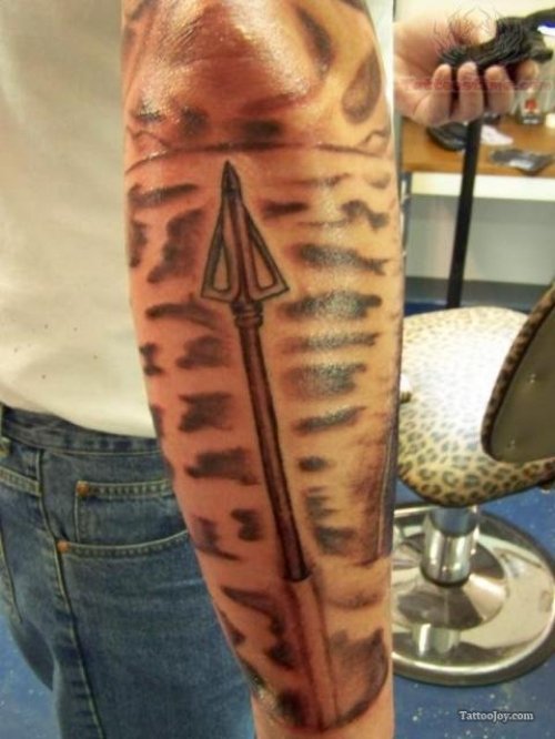 Awesome Arrow Tattoo On Arm