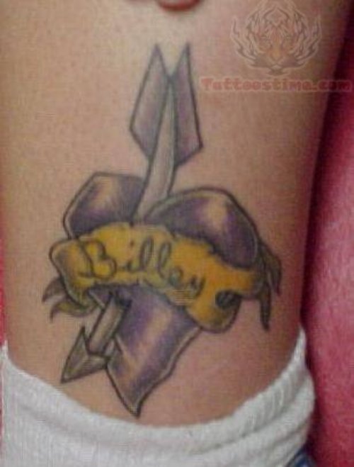 Billey Pierced Arrow Tattoo