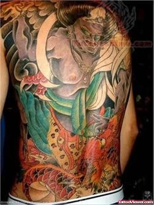 Devil Asian Tattoo