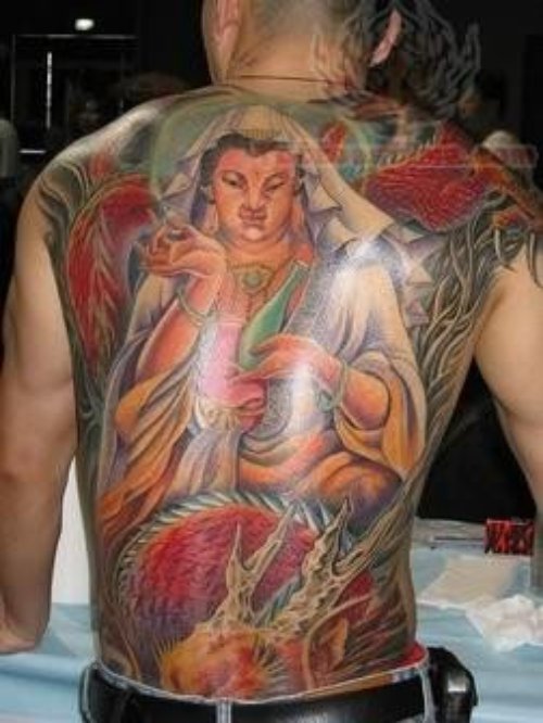 Religious Asian Tattoo