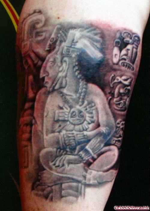 Aztec Tattoo Wear Design