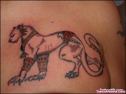 Aztec Animal Tattoo