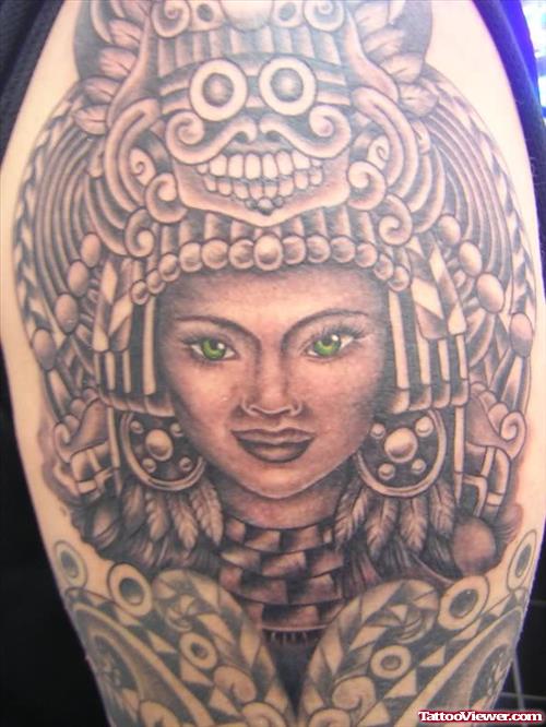 Aztec Religious Tattoo