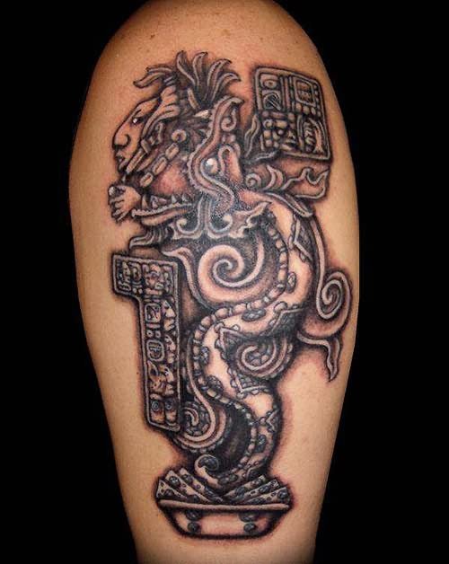 Aztec Tribal Tattoo Gallery