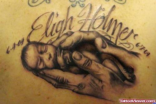 Elight Holmer Baby Tattoo