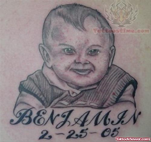 Baby Portrait Tattoos