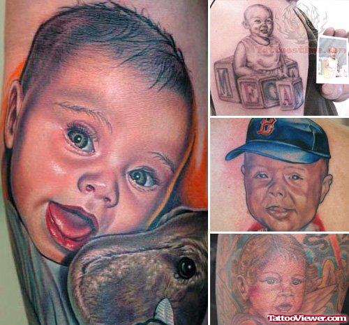 Baby Tattoos Pictures