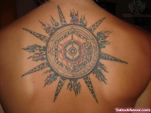 Mandala Tattoo On Back
