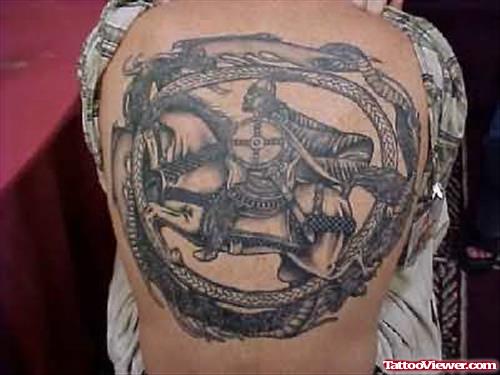Warrior Tattoos On Back