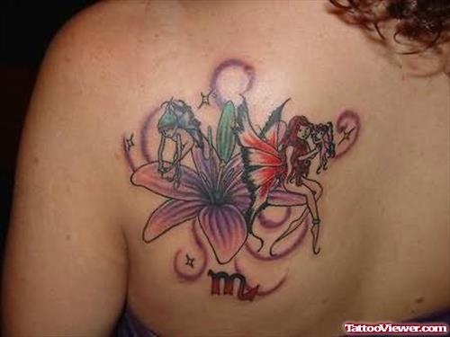Fairy Tattoo On Back