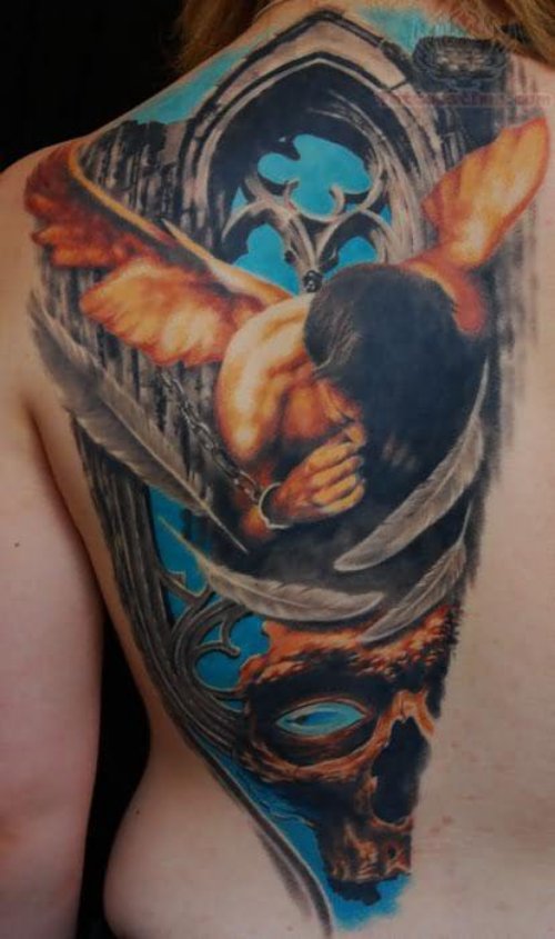 Den Yakovlev Tattoo On Back
