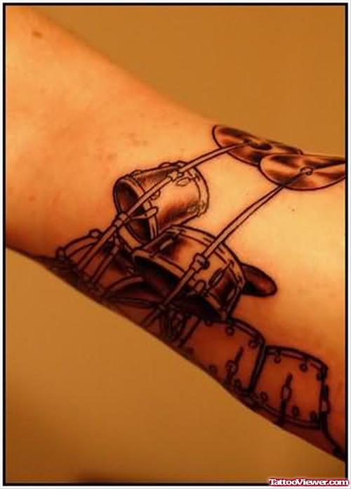 Best Tattoo Of Band Instrument