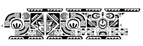 Marquesan Ankle Band Tattoo Design