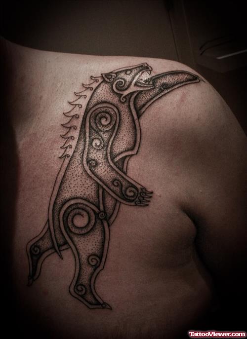 Native Bear Tattoo