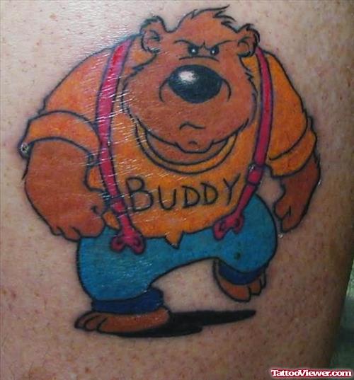 Buddy Bear Tattoo