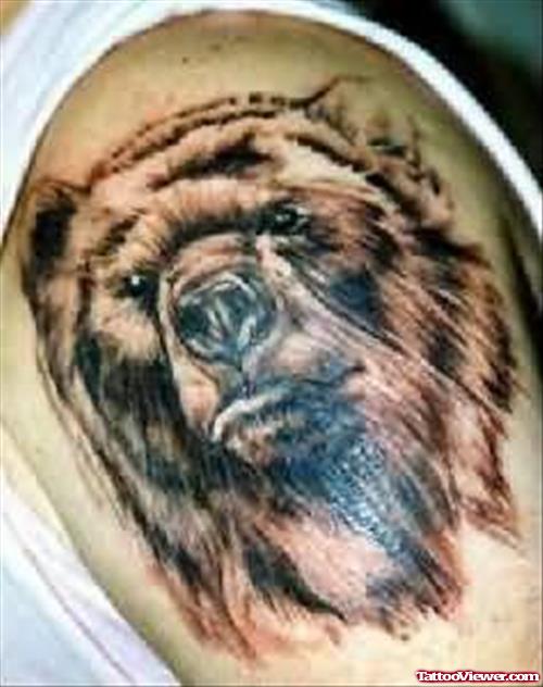 Bear Seeing Tattoo