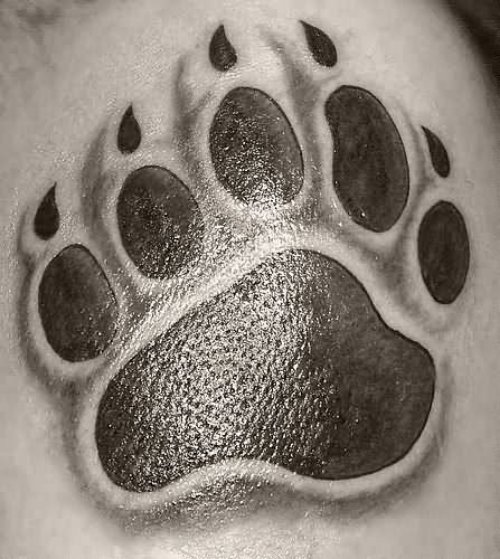 Bear Paw Tattoos