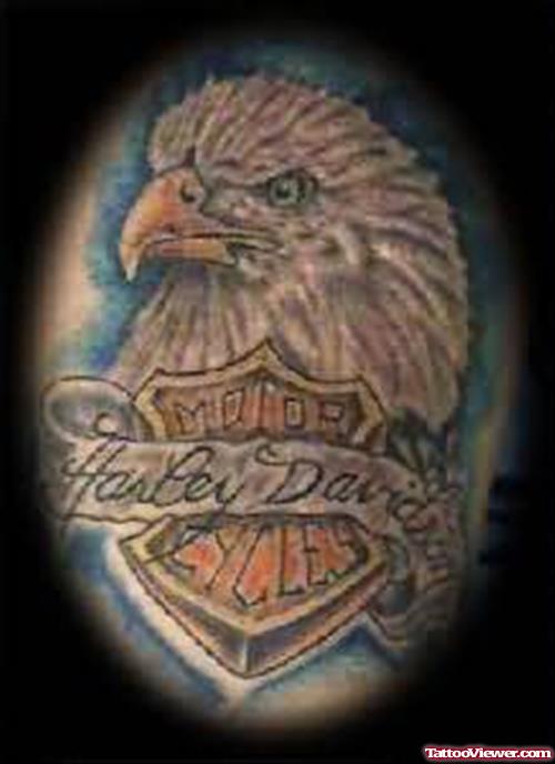 Harley Symbol Bike Tattoo
