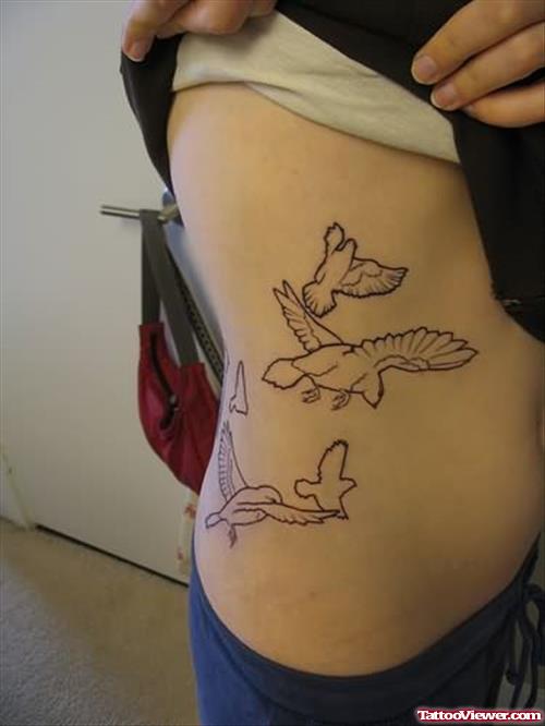Flying Birds Tattoo New Trend