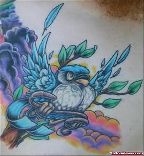 Spectacular Bird Tattoo