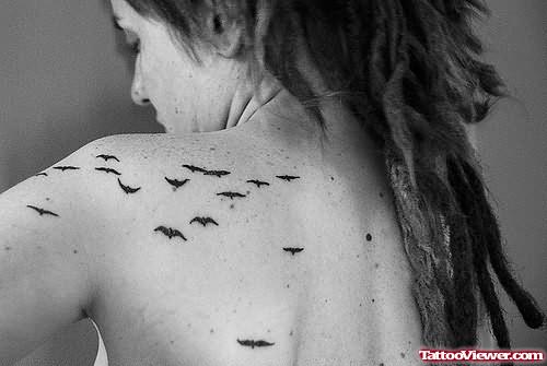 Birds Tattoos On Shoulder