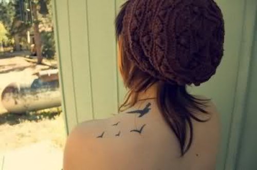 Bird Tattoos On Shoulder